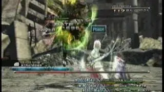 Final Fantasy XIII Vercingetorix Poison Strategy