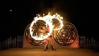 Infinite Spin/ Surreal Fire - 2017 Burning Man SF Decompression Duet