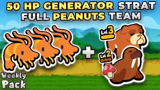 The ULTIMATE Shrimp Spam Build! Unkillable Team + Peanuts!