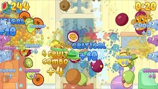 The New Bluey x Fruit Ninja Classic+ Crocodile Event