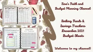 Sinking Funds and Savings Tracker  Set Up || December 2021 Budget Sheets || Etsy Shop
