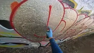 Graffiti throw-up 