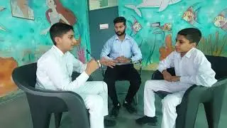 Print #media  v/s Electric #media Group #discussion by 8th class students...at IVPS #spokenenglish