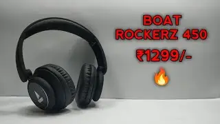 Unleashing the Sound Beast : boAt Rockerz 450 Review | Best Budget wireless Headphone