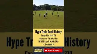 Hype Train FC Goal History: Goal 370 #shorts #football #soccer #veo #footballshorts #fyp #goals
