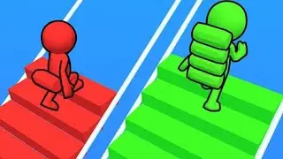 Bridge Race game play level 1 #bridegrace