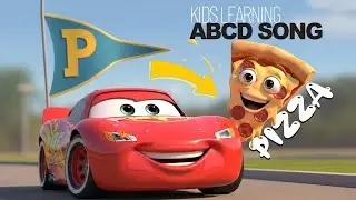 Learn ABCs with smiling cars, music, and fun | Perfect for toddlers & preschoolers! #nurseryrhymes