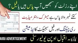 Results issue aiou|BA/BS/B.Ed/BBA| Technical error