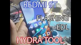 Flashing Redmi 9T (Lime) | EDL Test Point | by Hydra