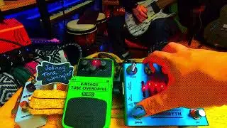 8 String Doom Groove Joyo Monomyth + Vintage Tube Overdrive No Talking #JoyoMonomyth