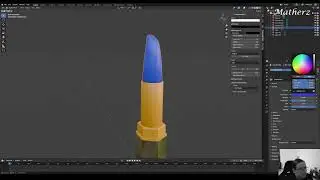 (S:1)(#239) Blender Tutorial: How to make a Blue Lipstick. Cycles.