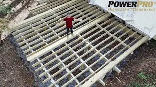 How to Frame a Deck | Andrew Thron Improvements x Power Pro