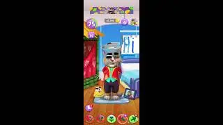My talking tom fun #shorts #live #trending #viraltom #funnycat #satisfying