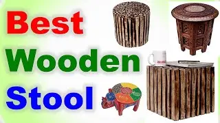 Top 7 Best Wooden Stool in India 2021 | SMALL WOODEN STOOL | लकड़ी का स्टूल