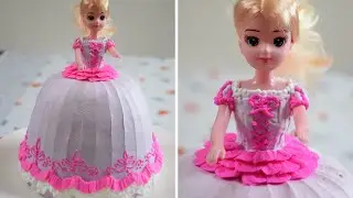 Rapunzel Cake | Doll Cake | How To Make Doll Cake | Super Easy Way To Make Rapunzel Cake