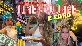 MOSTRANDO VALORES NA TIMES SQUARE 🇺🇸💰😱