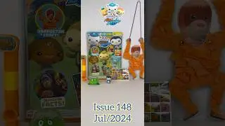 Octonauts above & beyond magazine, issue 148, Jul/2024, with adventure play set !! 🐙🐟🐡