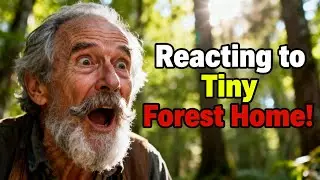 Elderly Man Reacts to Building a Tiny Forest Home | ForestReact AI