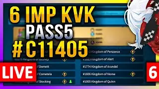 6 Imperium KVK: Pass5 Opening 🔥 LIVE! 🔴 C11405 1412 1875 1647 1892 1823 1606 #6