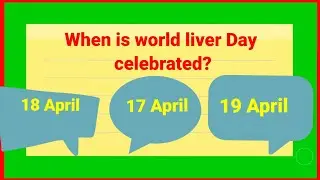 when is world liver Day celebrated?