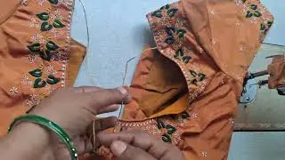 Muggam Work Blouse stitching full video #trending #shorts#viral#tcc #embroidery 