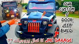 All Custom 5 Door Jeep build by JMC garage | made in Pakistan