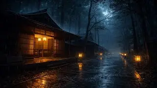 Slow Rainfall to Settle Your Mind | Forest Rain Sounds for Deep Sleep#rainsounds #sleepsounds 