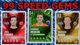 99 SPEED PLAYERS AT ALL PRICE RANGES NHL 25 Hut