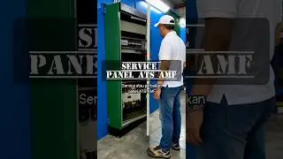 SERVICE PANEL ATS AMF #panelmaker #panelgenset #panelatsamf