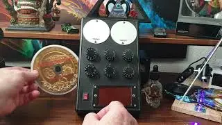Atlawave 6 Dial Radionic Machine Made By Etheric Engineering. SEE INSIDE RARE MACHINE!