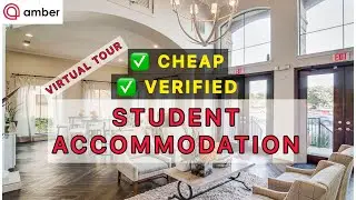 How To Get Student Accommodation Abroad | Apartment Virtual Tour | AmberStudent