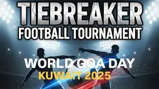 Goan culture centre kuwait organise WORLD GOA DAY AT Aspire indian school  tie breaker tourname pt 1