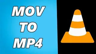 How to convert .MOV to .MP4 using VLC Media Player... Easy steps!!