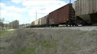 EMDX 1204 & 1205!! CSX Q685 S&NA South. 4-7-13