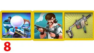 3 Character Shooting Games -Video #8| SZ Exterminator,Zombero,Squad Alpha (Android/ios)