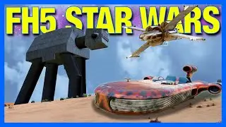 Forza Horizon 5 : Star Wars & Car Dealership!! (FH5 Best Custom Maps)