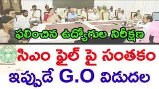 ఫలించిన ఉద్యోగుల నిరీక్షణ ఇప్పుడే సీఎం ఫైల్ పై  సంతకం జీవో విడుదల/VRA REGULARIZATION G.O.81