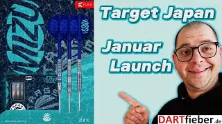 Target Japan Neuheiten 2026 🎯 MIZU Darts, Fable Limited & neues Zubeh&ouml;r