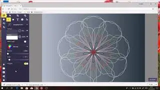 Hvordan tegner man  Mandala p&aring; computer med Skrappe fru Larsen