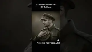 AI generated pictures of soldiers. Some are so realistic #ai #soldier #war #videogames #picture