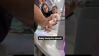 foot print 👣 baby so cute 🥰🥰 #baby #foot #trending #tattoo #youtubeshorts #shorts