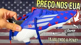 MOSTRANDO OS PRE&Ccedil;OS DAS CHUTEIRAS NOS EUA (2022) - ta valendo a pena?