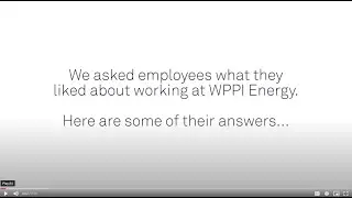 2021 WPPI Energy Employee Video
