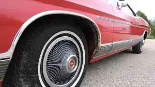 1972 Ford LTD Red Convertible for sale at www coyoteclassics com