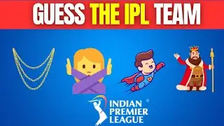 Guess the IPL Team by Emoji Challenge| IPL Emoji Challenge