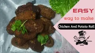 Chicken And Potato Roll Recipe @Gul KItchen