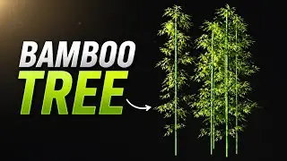 How I create bamboo tree in prisma 3d.realistic 3d modeling.