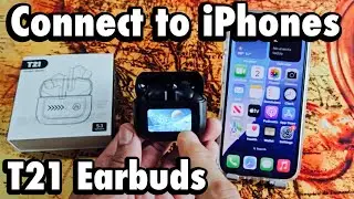 T21 Earbuds: Connect & Pair to iPhones