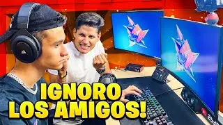 IGNORO LOS AMIGOS PER 24 ORE e lui SCLERA! SCHERZO ASSURDO!