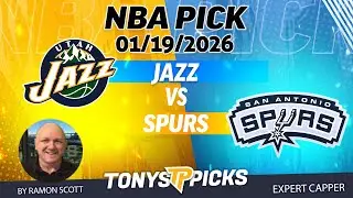Jazz vs. Spurs NBA Betting Odds & Picks, 1/19/26 | Night Moves Show